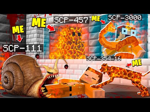 I Became EVERY FIRE SCP in MINECRAFT! - Minecraft Trolling Video