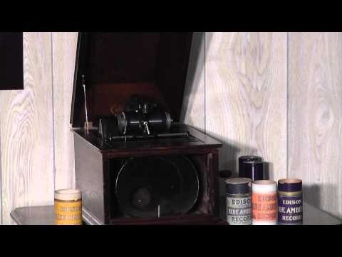 Edison blue amberol cylinder 3687 - "La Chanson Des Baisers"  by Betsy Shepherd