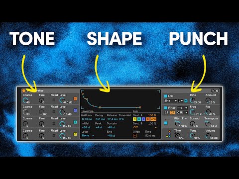 Exactly how I design TECHNO KICKS from scratch