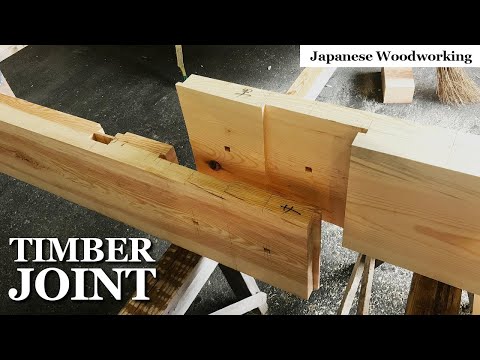 Japanese woodworking - Making a Timber Joint by Hand
