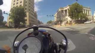 preview picture of video 'Ride to Warner Robins - Ural National Rally Day 2014'
