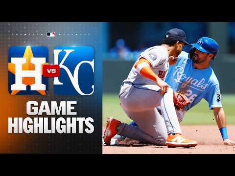 캔자스시티 VS 휴스턴 4:0 MLB 하이라이트