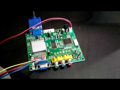 Arcade to VGA Video Adapter Installation