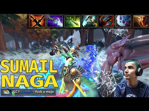 SUMAIL [NAGA SIREN] Hard Carry Gameplay! Player Perspective 7.22h Dota 2