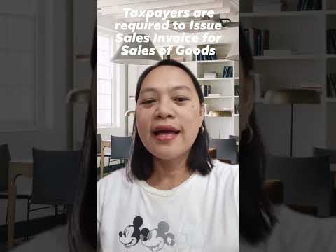 Register your Sales Invoice to BIR