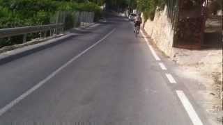 preview picture of video 'Encuentro de dos ciclistas perdidos en Blanca'