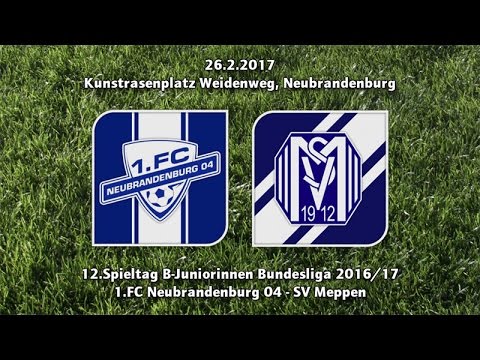 1.FCN 04 - SV Meppen 0:2 (26.2.2017) - U17 B-Juniorinnen