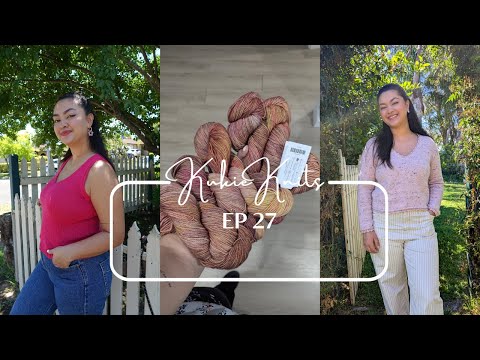 KukieKnits Podcast Ep 27 - I slightly felted my FO! Whoops!