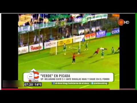 Sportivo Belgrano no levanta y perdió con Douglas Haig - Arriba Córdoba