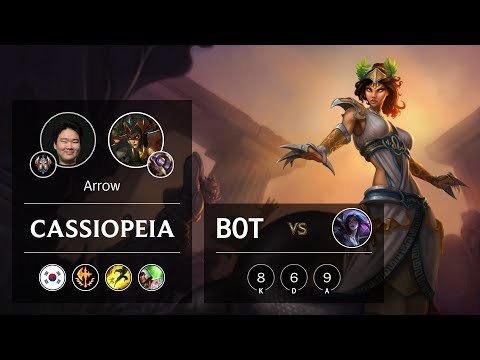 Cassiopeia Bot vs Kai'Sa - KR Challenger Patch 9.23