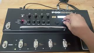 Video thumbnail for Line 6 POD HD300 Guitar Multieffects Demo by Guitar Gear Spot
