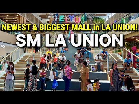 The BIGGEST MALL in LA UNION, PHILIPPINES is Finally OPEN! 🇵🇭 SM LA UNION - Full Walking Tour 2025