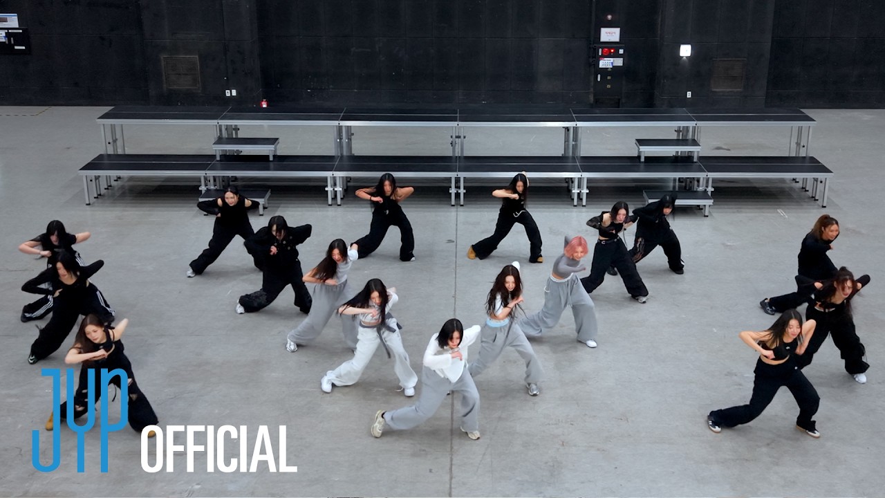 ITZY "THAT'S A NO NO" Dance Practice Rehearsal (Drone Shot Ver.)