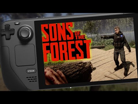 Sons Of The Forest on Steam Deck 