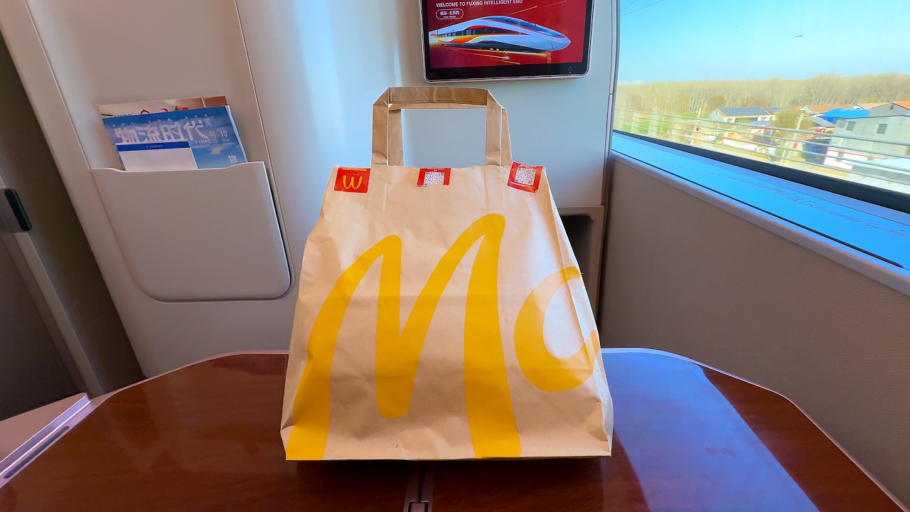Dining on the Most Luxurious Bullet Trains in China