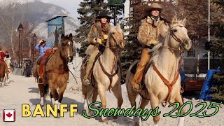 Banff Snowdays and Skijoring 2025: Elegance, Fashion, Thrills #banff #banffnationalpark #canada gameplay video by alucas, 17:33 duration