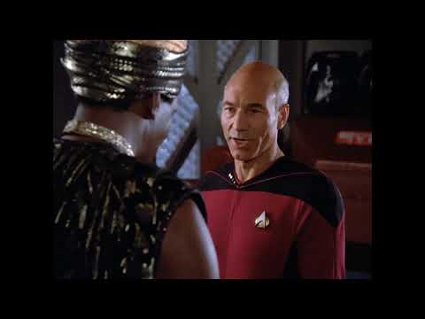 Kidnapping Scene - "Code of Honor" Star Trek TNG