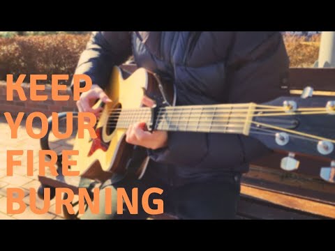 Mao Abe(阿部真央) - Keep Your Fire Burning - The Unwanted Undead Adventure ED - Fingerstyle Guitar Cover