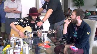 [coachella 2012] Kasabian acoustic at the WFNX Sapporo House