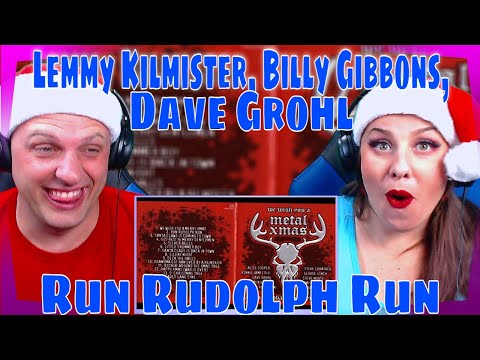 Christmas series 2023 (6 of 9) Lemmy Kilmister, Billy Gibbons, Dave Grohl - Run Rudolph Run
