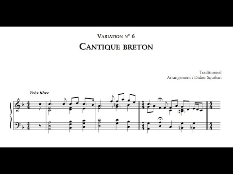 Didier Squiban (arr. piano) : Cantique breton (Porz Gwenn)- Pleyel 1909