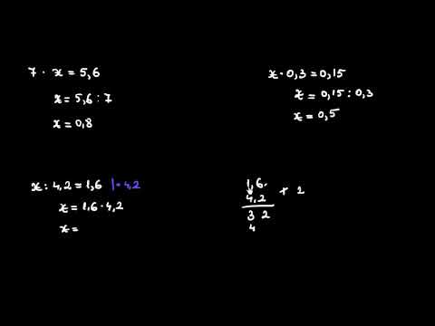 Ecuații cu numere zecimale | Lectii-Virtuale.ro