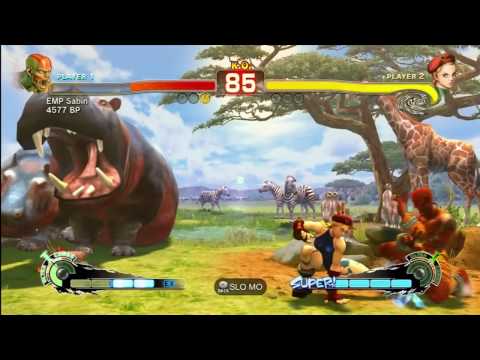 SSF4 Rank Match: EMP Sabin (Dhalsim) vs Cammy 1