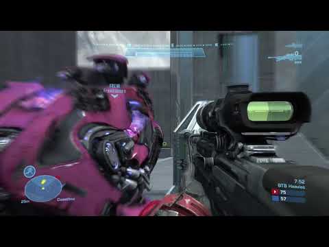 Halo: Reach 118 point INSANE BTB Slayer match!
