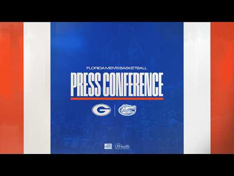 Florida Men's Basketball | Head Coach Todd Golden Postgame Press Conference | Georgia