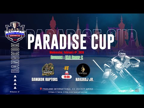 Bangkok Raptors ۷ʂ Nakaraj Jr. | Division U10 Group C | Paradise cup 2026