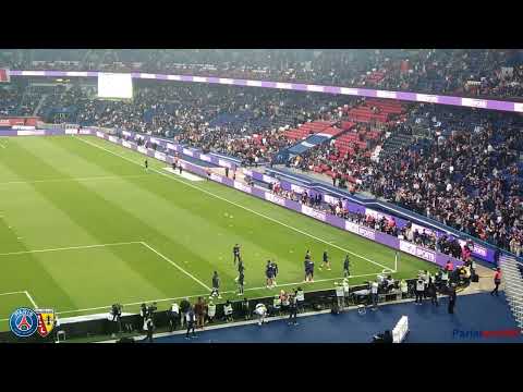 🔴🔵Paris SG 1-1 RC Lens🔴🟡 [23/04/22] : Entrée des joueurs pour l'échauffement