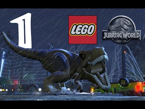 LEGO Jurassic World Walkthrough Gameplay HD - Welcome to Jurassic Park! - Part 1
