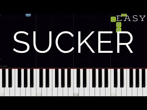 Jonas Brothers - Sucker | EASY Piano Tutorial
