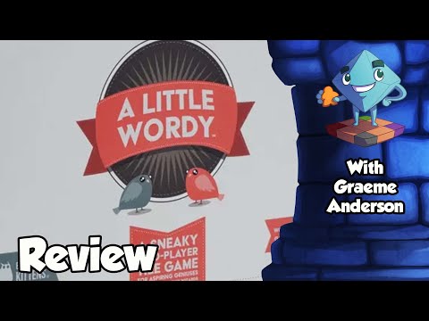 A Little Wordy Review - with Graeme Anderson