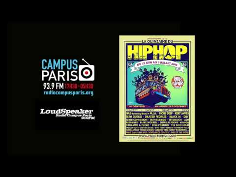 Interview Paris Hip Hop 2014 @ Radio Campus Paris (03/06/14)