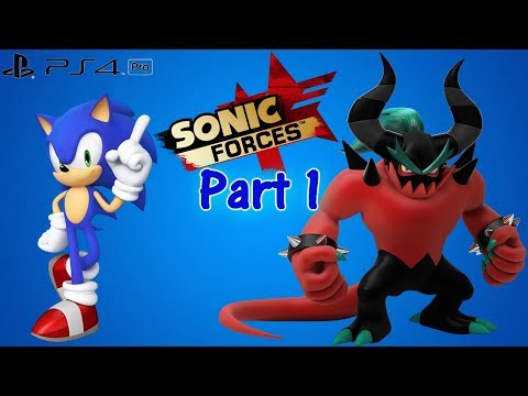 Sonic Forces Walkthrough Gameplay Part 1 Ps4 PRO (Road to 100 Subs)