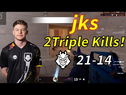 CS2 jks G2 pov Faceit Anubis (21-14) | 2024/06/21 | #cs2 #pov