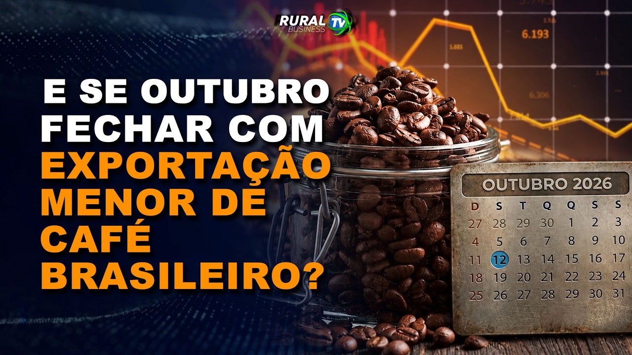 E SE OUTUBRO FECHAR COM EXPORTAÇÃO MENOR DE CAFÉ BRASILEIRO?