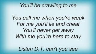 Savatage - Agony And Ecstasy Lyrics