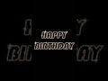 Birthday Background Effect Black Screen Sai Editz