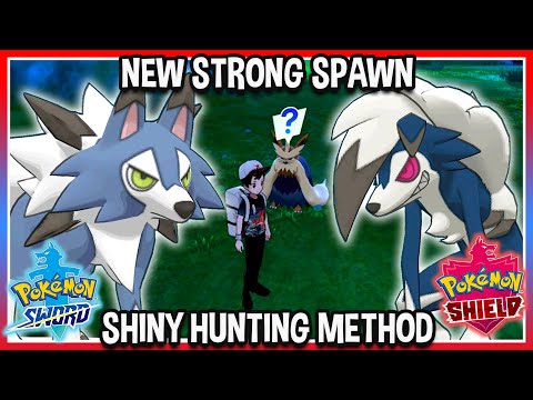 New Strong Spawn Shiny Hunting Method in Pokémon Sword & Shield Isle of Armor!