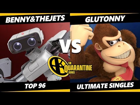 The April Minor Top 96 - Benny&TheJets (ROB) Vs. Glutonny (Donkey Kong) Smash Ultimate - SSBU