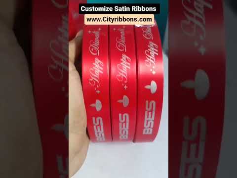 City Ribbons - Manufacturer of Custom Printed Ribbon & Printed Sashes ...