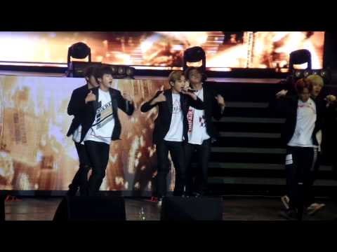 [FANCAM] 150802 BTS (BANGTAN BOYS): The Red Bullet en CHILE - War Of Hormone