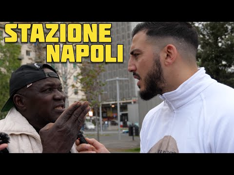 Stazione di Napoli centrale tra violenza , degrado e storie di vita