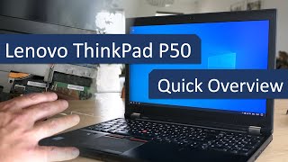 Video thumbnail for Lenovo ThinkPad P50 Quick Overview by jensd_be