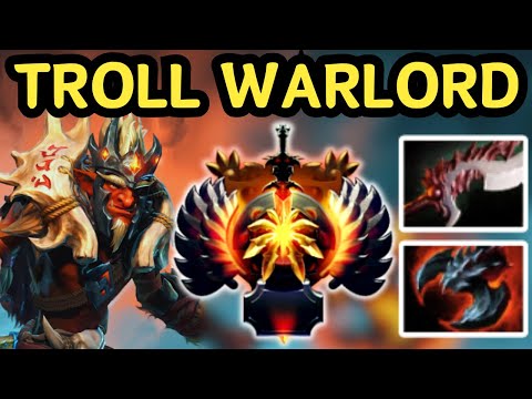 🔥 TROLL WARLORD CARRY | CAN’T STOP FIGHTING 🔥 DOTA 2 GAMEPLAY 🔥