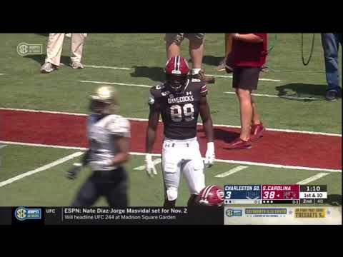 2019 USC vs Charleston Southern - Bryan Edwards 24 Yd Reception