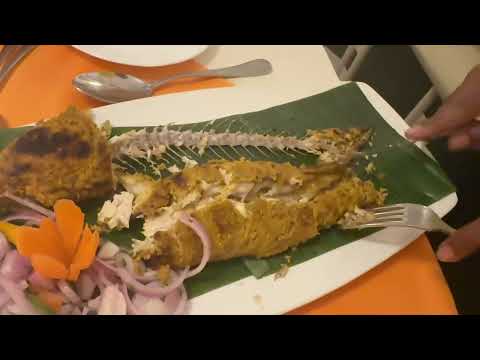 Seafood restaurant Gazali Mumbai awesome tandoor Ravas, Surmai kabab kheema jackfruit ice cream