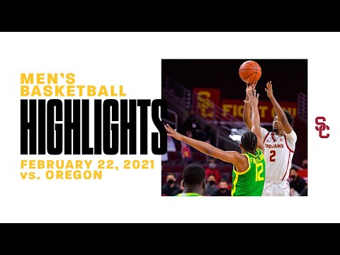 Men's Basketball: USC 72, Oregon 58 - Highlights 2/22/21